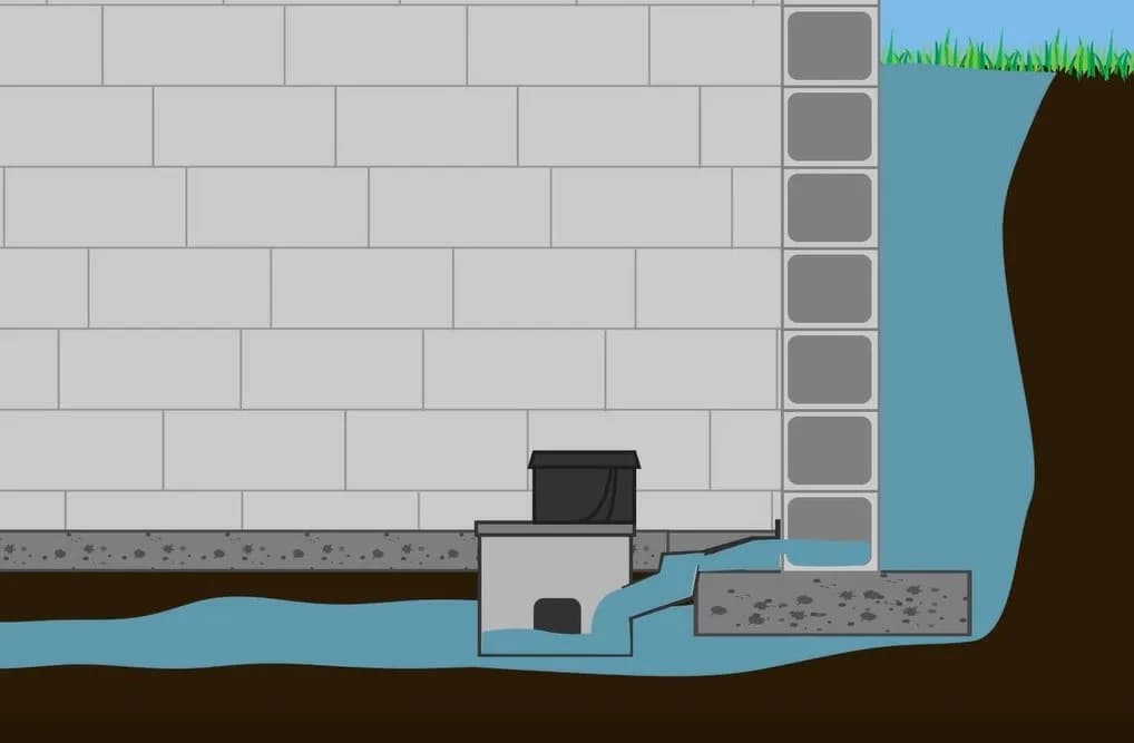Successfully waterproofed basement - dry, clean, and usable space after Guardian® system installation